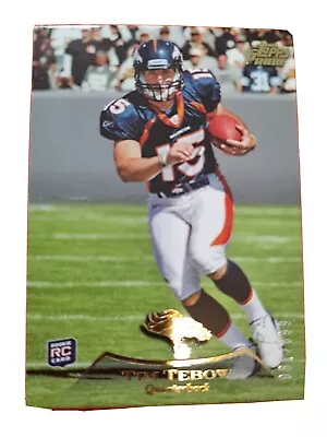 $6.95 • Buy 2010 Tim Tebow Topps Prime GOLD Rookie Numbered # Various/699 Card. 7 Available