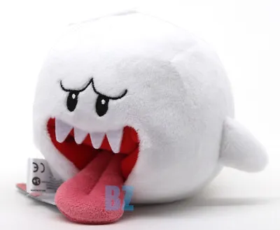 Ghost Boo All Star Plush 4  Super Mario Bros Little Buddy 1428 • $13.95