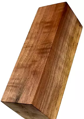 Curly Figured Eastern Black Walnut Wood Hobby Blank Turning Square Crafts M05 • $1.95