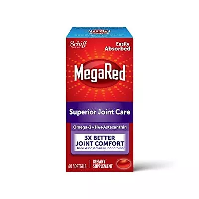 Schiff MegaRed Joint Care 60 Day Supply 60 Softgels • $35.41