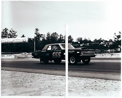 1960s Drag Racing-Ken Montgomery's 555  Triple Nickle -65 Plymouth A990 426 HEMI • $4.50