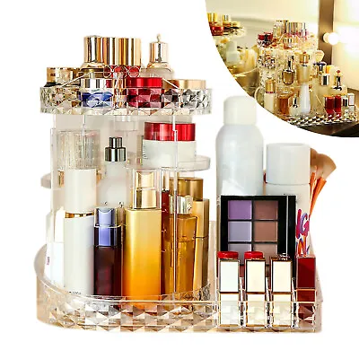 $22.32 • Buy 360° Rotating Makeup Cosmetic Rack Holder Lipstick/Perfume Storage Organizer