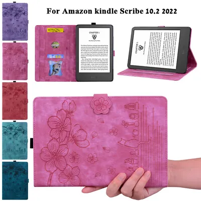 Case For Amazon Kindle Scribe 10.2 2022 Tablet PU Leather Shockproof Stand Cover • £13.66
