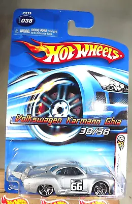 2006 Hot Wheels #38 First Editions 38/38 VOLKSWAGEN KARMANN GHIA Silver W/Pr5Sp • $19.50