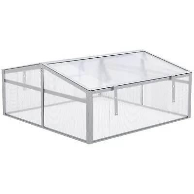 Cold Frame Mini Greenhouse With Polycarbonate Panels For Extended Growing Season • $55.11