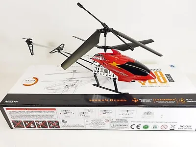 £44.98 • Buy RC Toy Helicopter Drone HUGE Metal Remote Control Volitation Alloy 3ch GYRO R/C