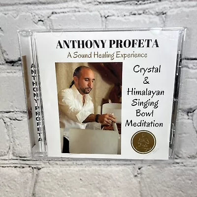 Anthony Profeta Sound Healing Experience Crystal & Himalayan Singing Bowl Medita • $10.49