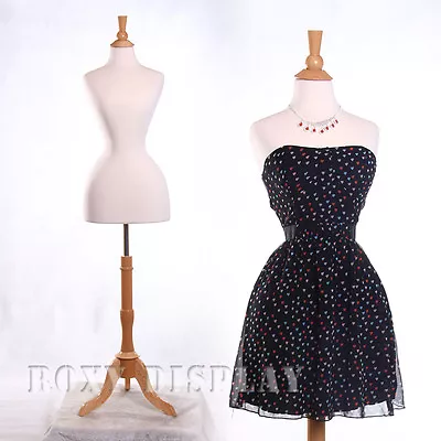 Female Jersey Form Mannequin Manequin Manikin Dress Form #FH01W+BS-01NX • $85