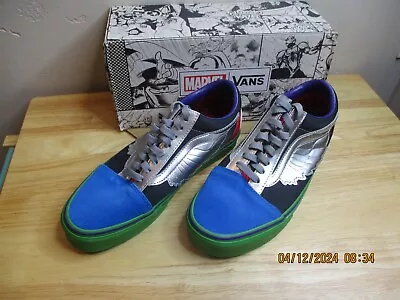 VANS Old Skool X Marvel Avengers Mens Size 8 Women 9.5-R12-1478 • $25