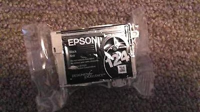 Epson 124 T124120 BLACK Ink Jet = Printer Stylus NX125 NX127 NX130 NX230 NX420  • $31.96