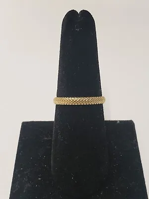 D.Louise Mermaid Textured Stacking Ring SIZE 7 • $35