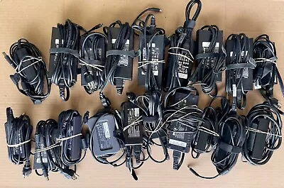 LOT OF 19 Genuine Dell Laptop AC Power Adapter Chargers  Mixed Model • $83.60