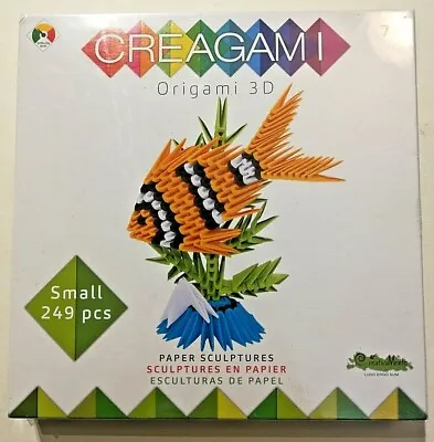 Creagami 3D Paper Sculptures Fish Origami Orange Sea Life Kit Sealed NIB • $23.96