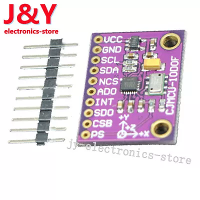 SPI/IIC MPU-9250+MS5611 High Precision 9-Axis 10DOF Altitude Sensor Module • $25.99