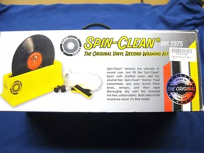 Spin-Clean Record Washer MKII Complete Vinyl Record Cleaner Kit Cleaning Machine • $65