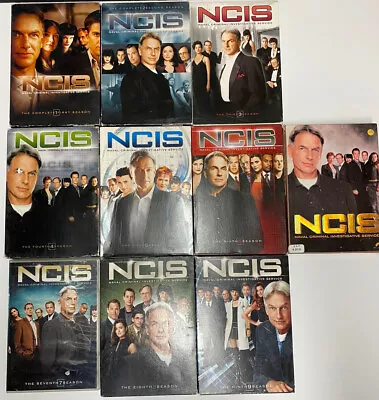 NCIS Season 1-9 Dvd Complete 1 2 3 4 5 6 7 8 9 CBS Extra 5th Season Mark Harmon • $49.99