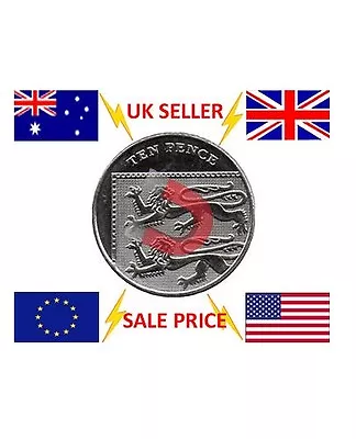 Strong Magnetic 10p Coin Trick - Close Up Magic Trick - 10 Pence Coin Magic • £13.99