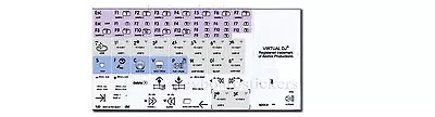 Virtual DJ Keyboard Stickers  Apple Standard Size Keys  - !! NEW !! • $15.95