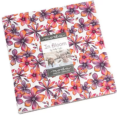 In Bloom Moda Layer Cake 42 100% Cotton 10  Precut Quilt Squares • $47.99