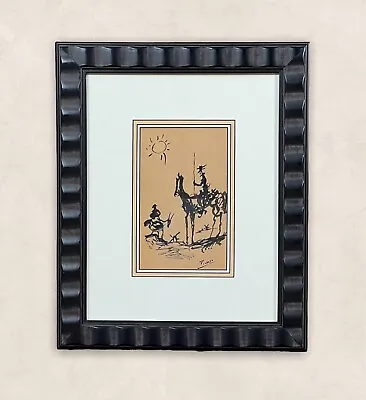 $395 • Buy Original Ink Drawing After Pablo Picasso DON QUIXOTE