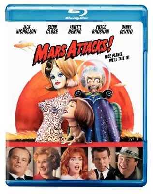 Mars Attacks!   *Like New*  (Blu-ray 1996) • $14.99