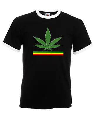 £14.99 • Buy Jamaican Flag Reggae Rasta Bob Marley Jamaica Cannabis Smoker T Shirt