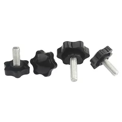 M4 M5 M6 M8 M10 M12 Thumb Screws Star Bakelite Thread Clamping Hand Knob Bolts • £2.09