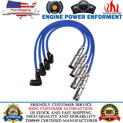 $20.59 • Buy 8MM Spark Plug Wire Set For VW Beetle Bora Golf GTI Jetta 35-4413 27588 175-6224