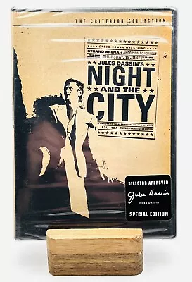 Night And The City 1950 ⭐️ NEW Criterion Collection DVD ⭐️Jules Dassin • $35