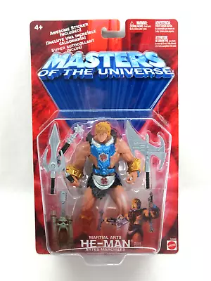 MOTU200XMARTIAL ARTS HE-MANMasters Of The UniverseMOCcardedSealedMISB • $34.50