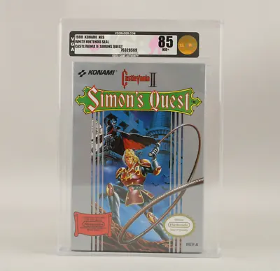 Castlevania II 2 Simon's Quest Nintendo NES New Factory Sealed VGA Graded 85 NM+ • $1799.99