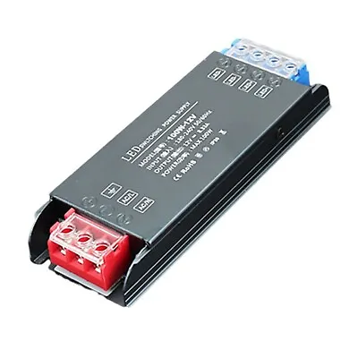 Ultra Slim 100W LED Transformer 12V Power Supply For Garden And Wardrobe Lights • £9.95