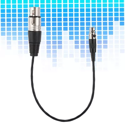 Mini XLR 3pin Female To XLR 3pin Female Audio Cable For Microphone Connectio BEA • $9.39