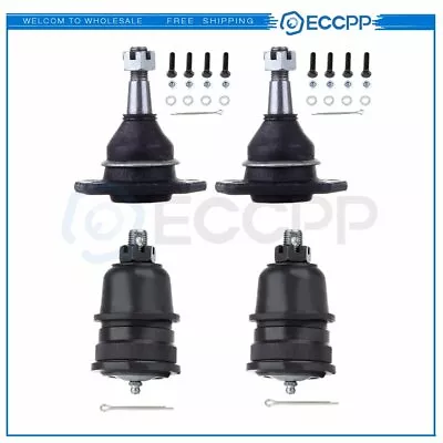 Front Suspension 4x Upper & Lower Ball Joints Kit For 84-05 Chevy S10 Blazer 2WD • $43.41