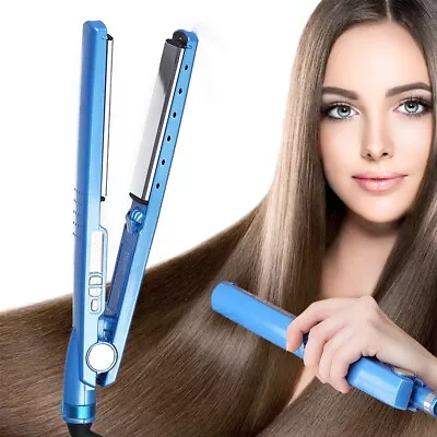 BaBylissPro Nano Titanium 1-1/4  Hair Straightening Flat Iron New + Box • $35.99