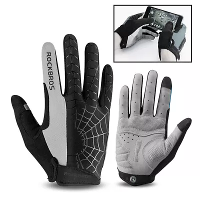Touch Screen Gloves Men Motorcycle Gloves Riding Protective Full Finger Gloves • $12.69