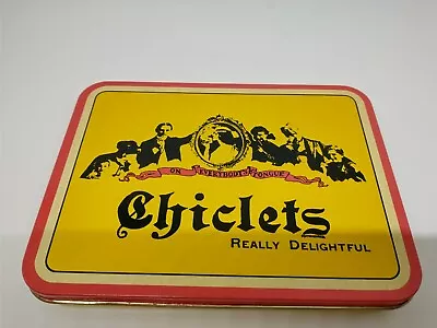 Vintage Chiclets Container Excellent Condition Non Smoking Home • $17.50