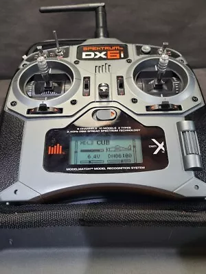 Spektrum DX6i Silver 6 Channel Transmitter + Celectra LiPro Charger • $49.99