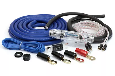 KnuKonceptz KCA TRUE 1/0 Gauge Power Amp Wiring Install Kit W/ 250A ANL Fuse • $99.99