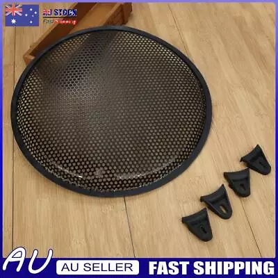 8/10/12 Inch Grill Mesh Black For Car Subwoofers And Loudspeakers (8inch) • $9.29