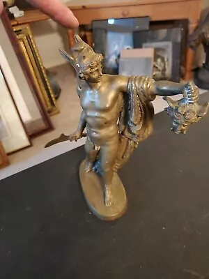 Vintage Brass Statue E-01 • $66