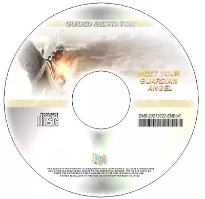 2X GUIDED MEDITATION CD 'S MEET YOUR GUARDIAN ANGEL & CHAKRA HEALING Uk  Post • £3.79
