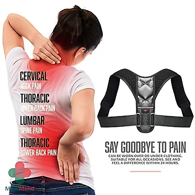 Posture Corrector Back Brace - Breathable Support For Men & Women - Medimend • £8.99