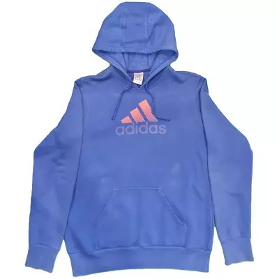 Blue Vintage Adidas Hoodie • $60