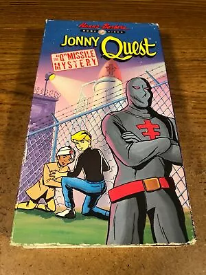 Jonny Quest The  Q  Missile Mystery VHS VCR Video Tape Used Hanna Barbera • $6.53