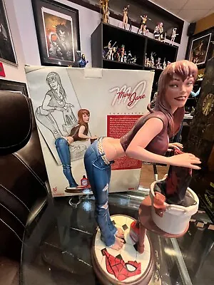 Sideshow Marvel Mary Jane Comiquette Statue With Print  #466/900 • $899.99