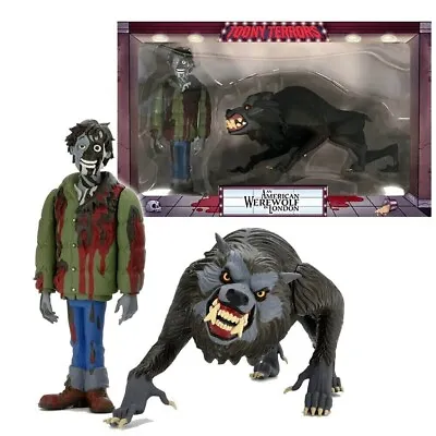 NecaToony Terrors An American Werewolf In London Jack & Kessler Wolf NEW • £27.95