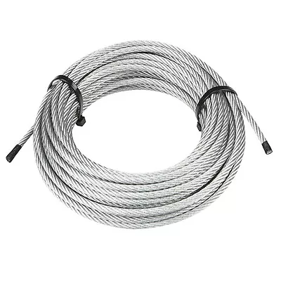 T-304 Grade 7 X 19 Stainless Steel Cable Wire Rope 1/4 - 50 Ft • $43.73