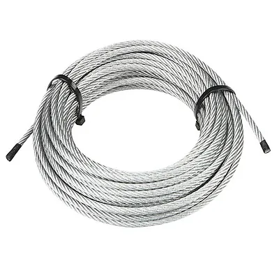 T-304 Grade 7 X 19 Stainless Steel Cable Wire Rope 5/16 - 50 Ft • $63.71