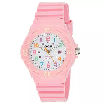 Casio Ladies Pink Analogue LRW200H-4B2 / LRW-200H-4B2V • $54.95